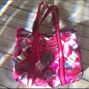 Pink Coach purse